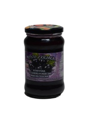 KONFITURA Z CZARNEJ PORZECZKI NISKOSŁODZONA 450g