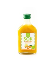 SOK Z KURKUMĄ I CYTRYNY  200ml bez dodatków cukru i konserwantów