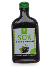 SOK Z CZARNEJ PORZECZKI  200ml bez dodatków cukru i konserwantów