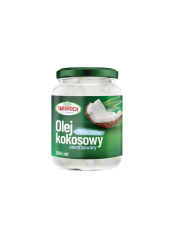 OLEJ KOKOSOWY NIERAFINOWANY tłoczony na zimno 