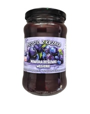 KONFITURA  POWIDŁA ZE ŚLIWKI WĘGIERKI  NISKOSŁODZONA  450g