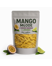 MANGO MŁODE Z SOKIEM MARAKUI I LIMONKI bez cukru