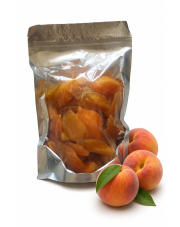 BRZOSKWINIE SUSZONE KROJONE Z DODATKIEM SOKU Z MARAKUI 500g